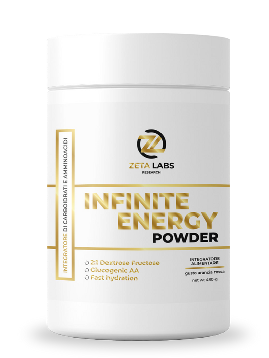 Infinite Energy 480g arancia rossa