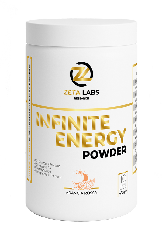 Infinite Energy 480g arancia rossa