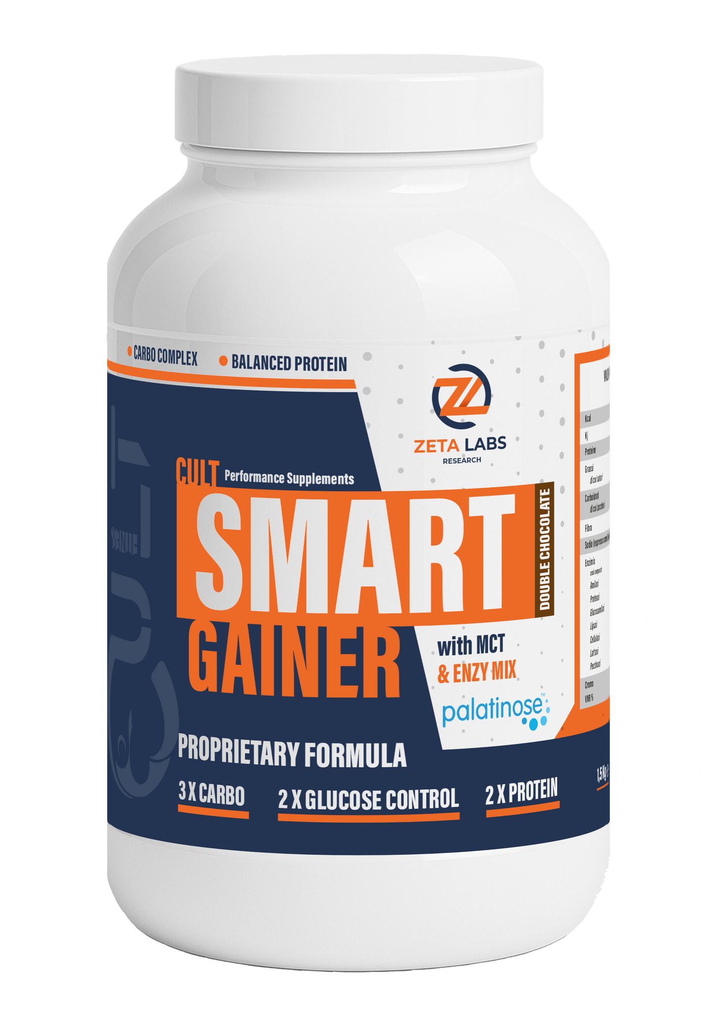 Smart gainer 1.5kg - doppio cioccolato